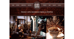 Desktop Screenshot of kawisaricoffee.com